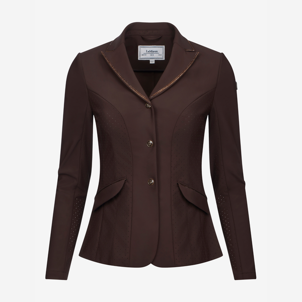 LeMieux Ladies Brilliance Diana Show Jacket - Espresso
