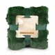 Scruffs Festive Fur Blanket - Green