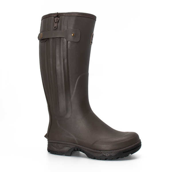 Rouchette Veneur Neo Zip Boot - Brown