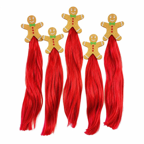 Equetech Gingerbread Man Mane Tassels
