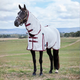 Weatherbeeta Comfitec Essential Fly Sheet Combo - White/Burgundy