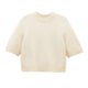 Joules Ladies Short Sleeve Knit - Cream