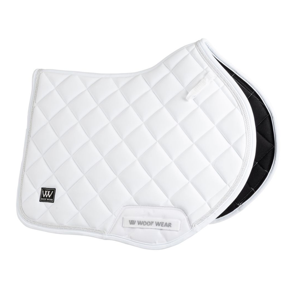 Woof Wear Vision Aura Close Contact Saddle Pad - White