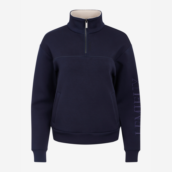 LeMieux Ladies Scarlet Quarter Zip Sweat - Navy