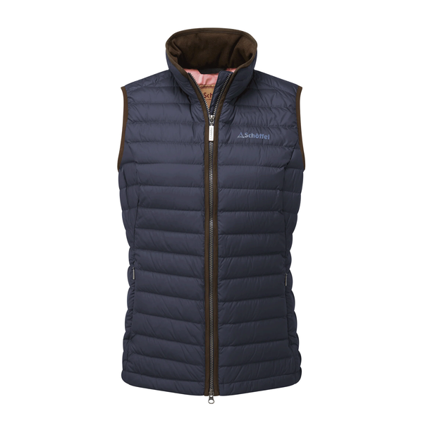 Schoffel Ladies Launde Down Gilet - Petrol Blue