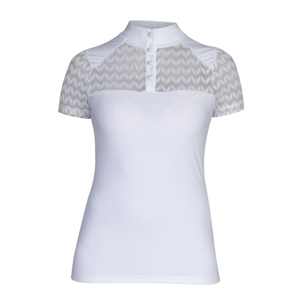 Aubrion Ladies Optima VX Show Shirt - White