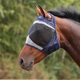 FlyGuard Pro Fine Mesh Fly Mask with Ear Hole - Navy