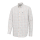 Hoggs of Fife Mens Inverness Cotton Tattersall Shirt - Navy/Rust Check