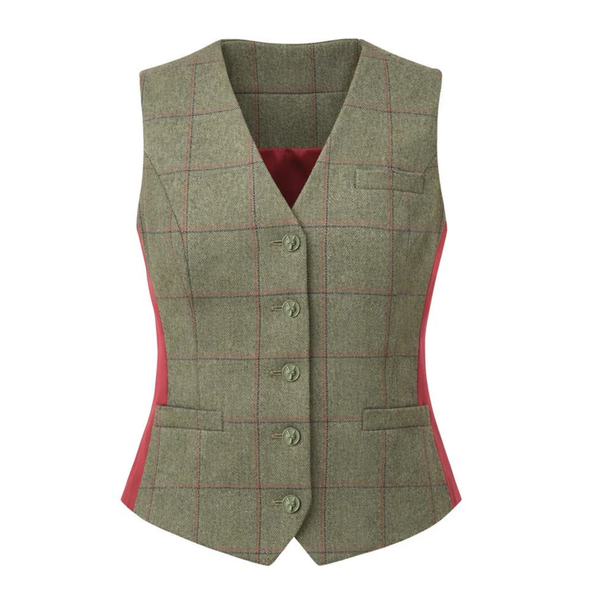 Equetech Launton Tweed Deluxe Waistcoat