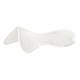 Acavallo Classic Gel Non Slip Flat - Clear