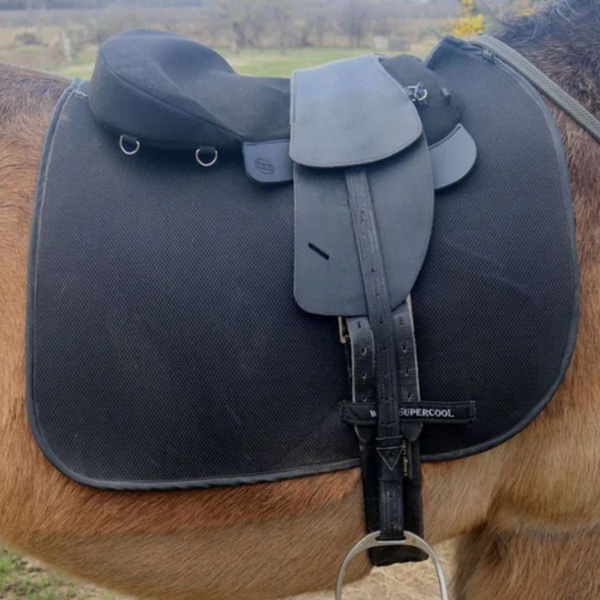 Total Contact Saddles Synthetic Saddle Seat Pad - Black