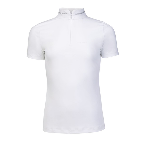 Aubrion Young Rider Optima LX Show Shirt - White