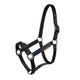Cameo Suede Padded Headcollar - Black