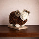 Aquarelle Home Small Rupert Ram - Brown/Cream
