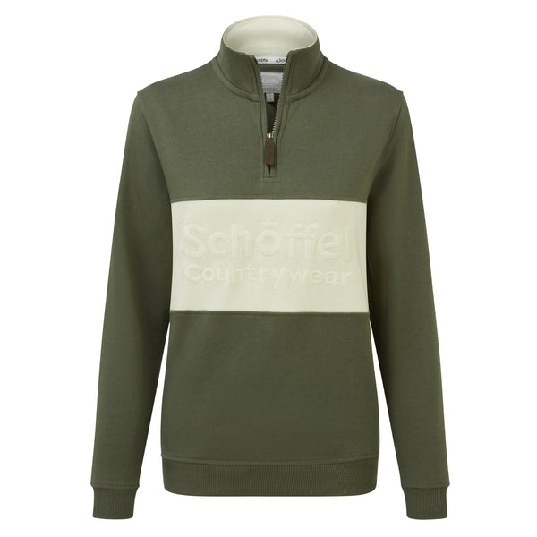 Schoffel Ladies St Agnes Sweatshirt - Beetle Green