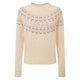Schoffel Ladies Tresness Fairisle Jumper - Port/Lake Blue