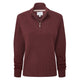 Schoffel Ladies Thoralby 1/4 Zip Jumper - Port