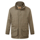 Schoffel Mens Ptarmigan Tweed Classic Coat - Lochlane Tweed