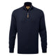 Schoffel Mens Calton Cotton Cashmere 1/4 Zip Jumper - Navy