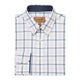 Schoffel Mens Brancaster Classic Shirt - Stone Blue Check