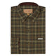 Schoffel Mens Akenham Shirt - Dark Khaki Green
