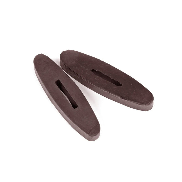 Shires Rubber Rein Stops - Brown