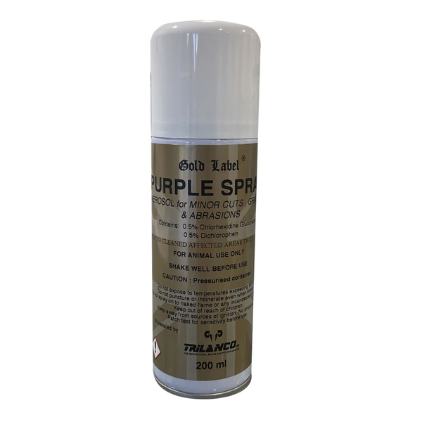 Gold Label Purple Spray Aerosol - 200ml