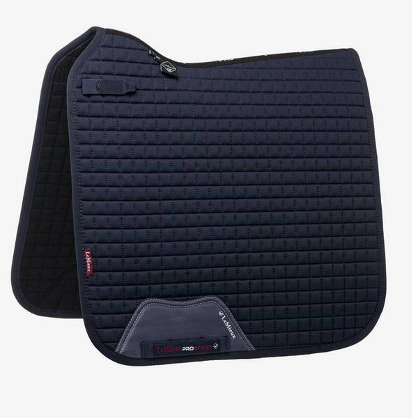 LeMieux Cotton Dressage Square - Navy