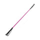 Shires Reflective Thread Stem Whip - Raspberry