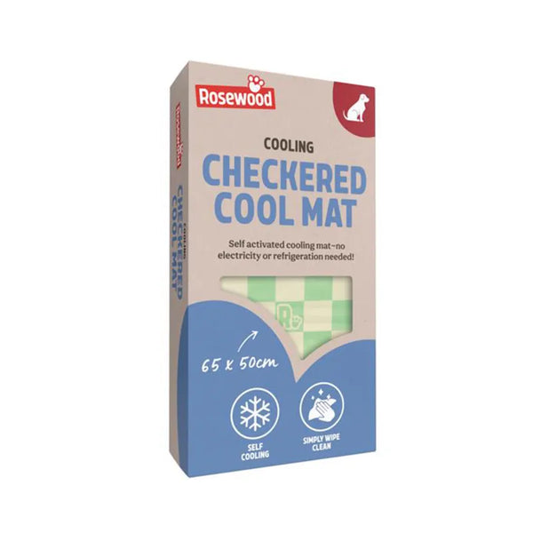 Rosewood Green Checked Cool Mat