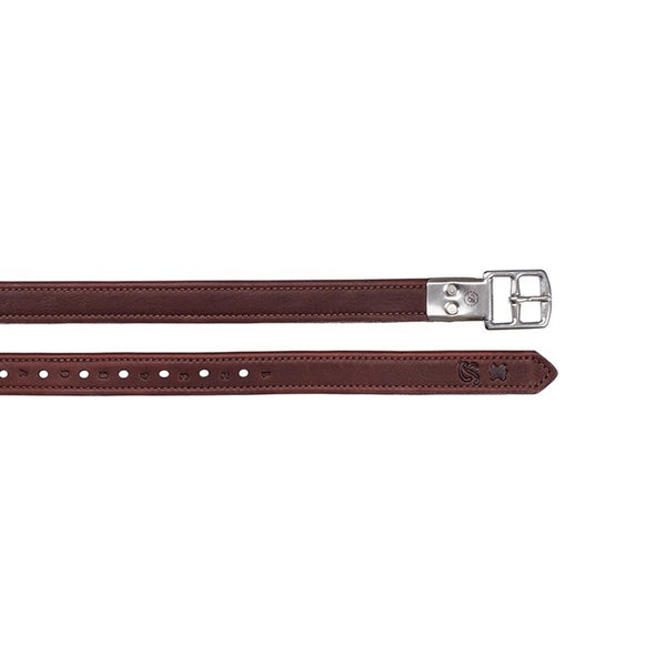 Bates Luxe Stirrup Leathers - Havana