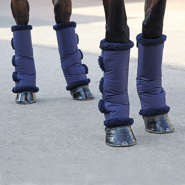 Short Fleece Travel Boots