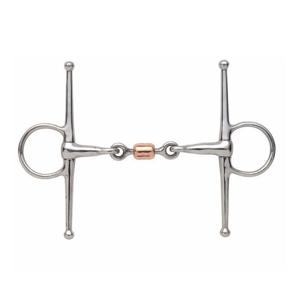 Full Cheek Snaffle with Copper Peanut