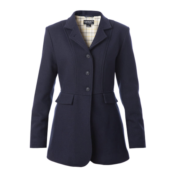 Equetech Ladies Hunt Wool Coat - Navy