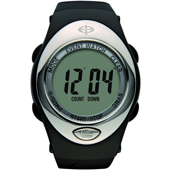 KM Elite Optimum Stop Watch - Black