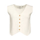 Holland Cooper Ladies Melanie Knitted Waistcoat - Natural