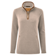 Schoffel Ladies Tilton II 1/4 Zip Fleece - Mushroom