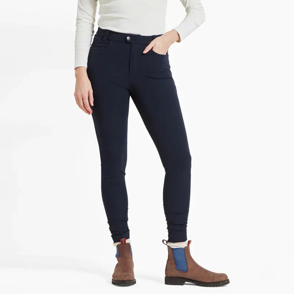 Schoffel Ladies Whitwell Water Repellent Trousers - True Navy