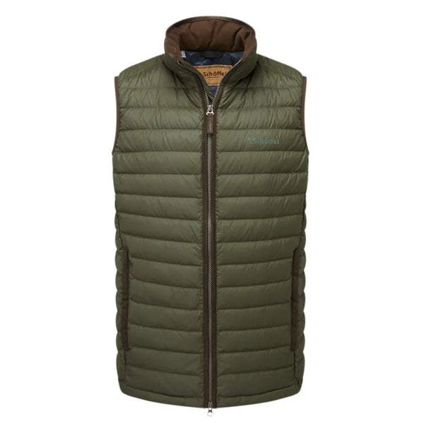 Schoffel Mens Bowden Down Gilet - Woodland