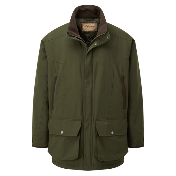 Schoffel Mens Ptarmigan Classic Coat - Hunter Green