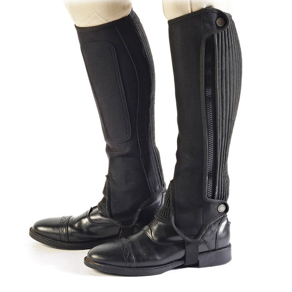 Bridleway Amara Childs Half Chaps - Black