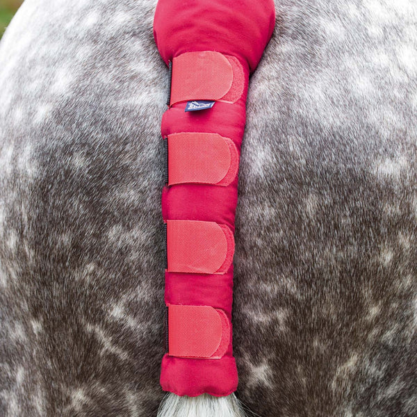 Shires Padded Tail Guard - Red
