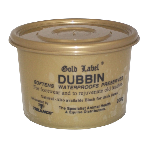 Gold Label Dubbin - 200ml Natural