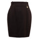 Holland Cooper Ladies Regency Skirt - Chocolate Herringbone