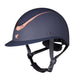 Karben Elisa Ellipse Riding Hat - Navy/Rose Gold