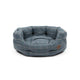 Heather Tweed Oval Bed