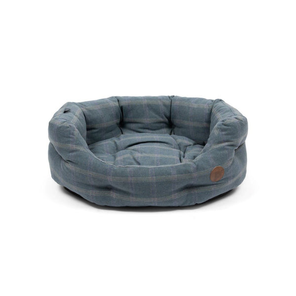 Heather Tweed Oval Bed
