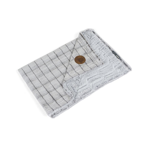 White Plush Pet Comforter Blanket