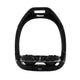 Flex-On Green Composite Inclined Ultra-Grip Stirrups - Grey/Black