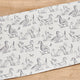 Sketchy Duck Table Runner